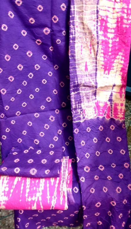 বাটিক থ্রি পিছ